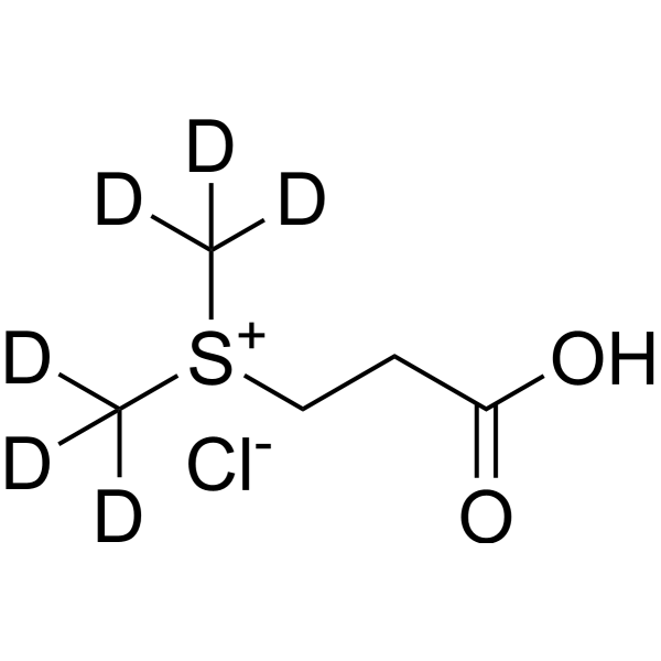 (2-Carboxyethyl)dimethylsulfonium-d6 chloride (s,s-Dimethyl-β-propionic acid thetine-d6) 1246274-70-